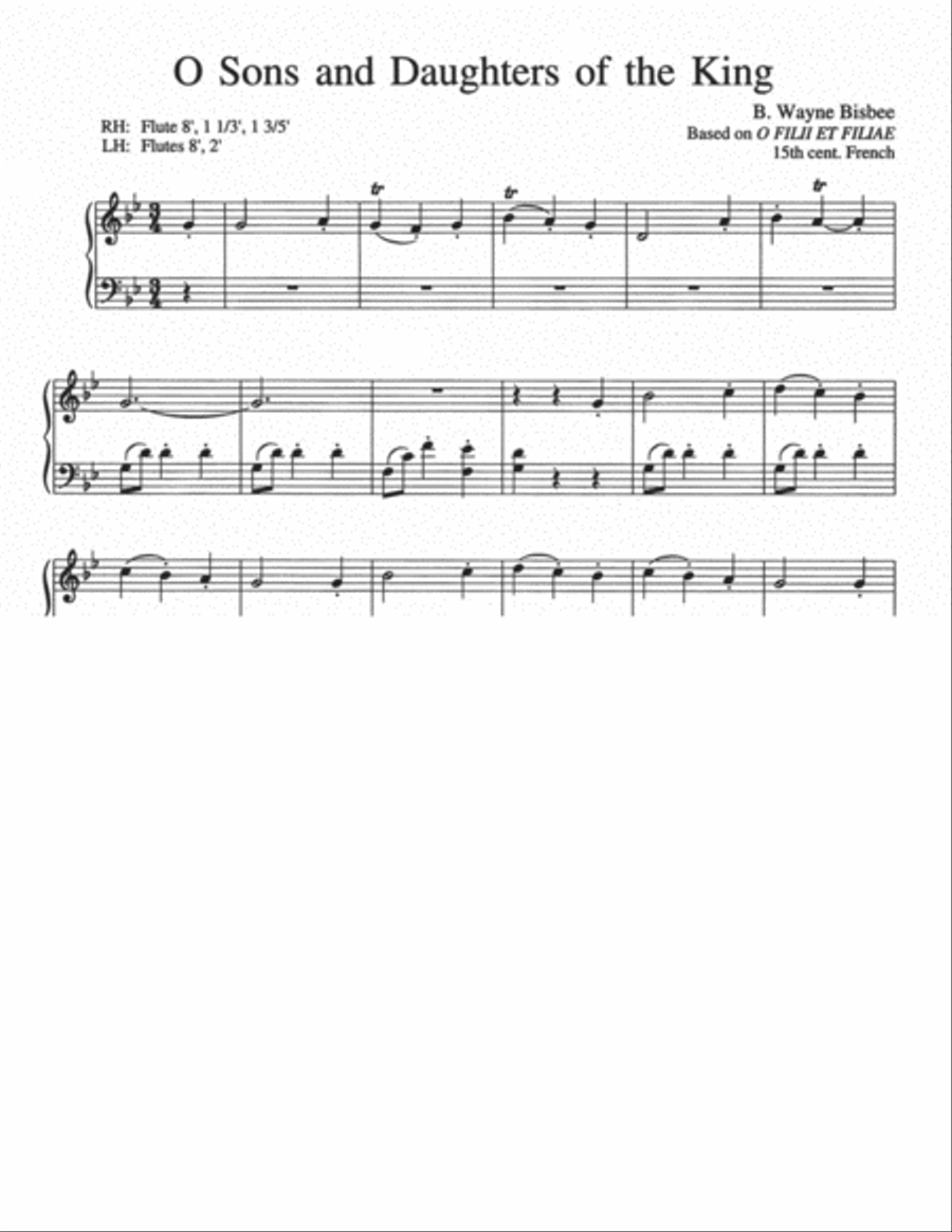 Hymn Introductions for Lent, Easter, Trinity Organ scores gallery preview page 16