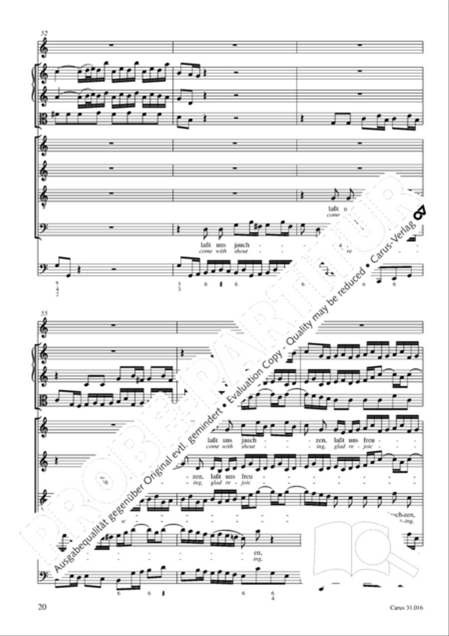 Lord God, thy praise we sing (Herr Gott, dich loben wir) ATB scores gallery preview page 21