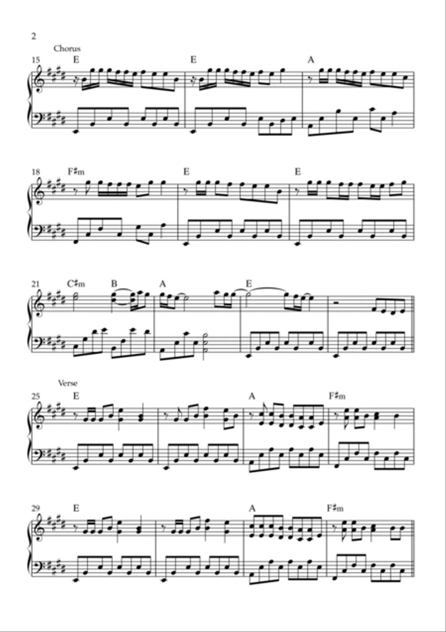 The Climb Piano Solo scores gallery preview page 2