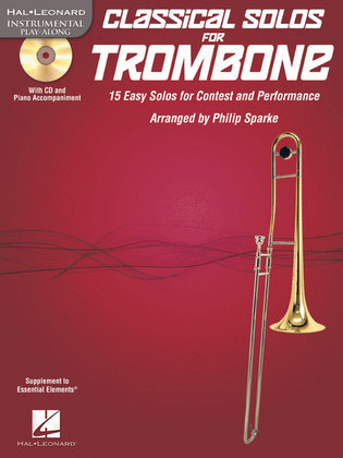 Book cover for Classical Solos for Trombone