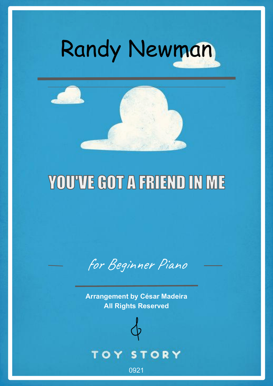 You've Got A Friend In Me Easy Piano scores gallery preview page 1