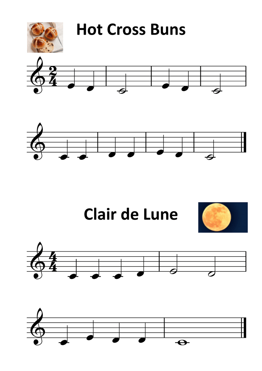Children Songs Easy Piano scores gallery preview page 3
