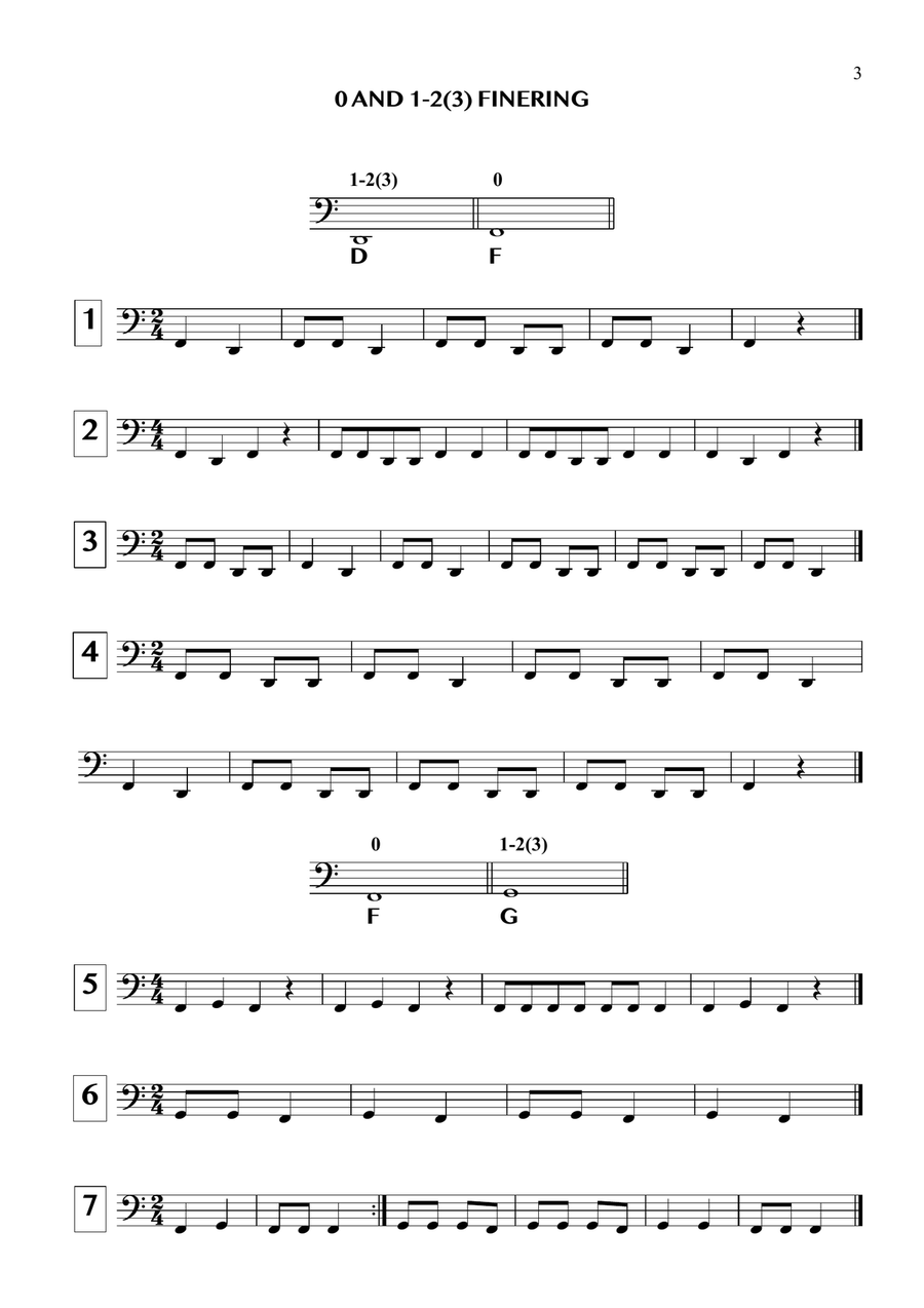 BBb Tuba Book for Kids Tuba scores gallery preview page 3