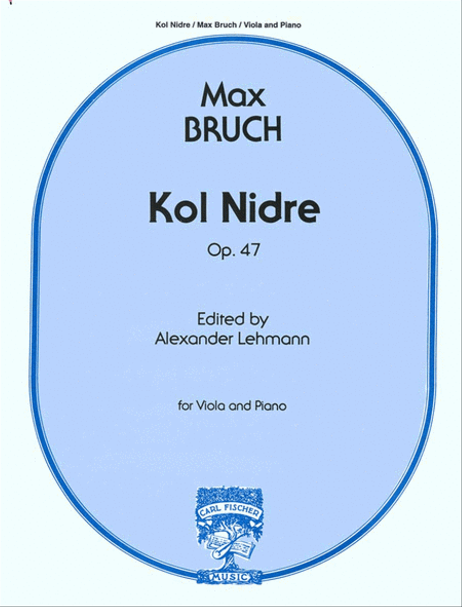 Kol Nidre Kol Nidre Piano Accompaniment scores gallery preview page 1