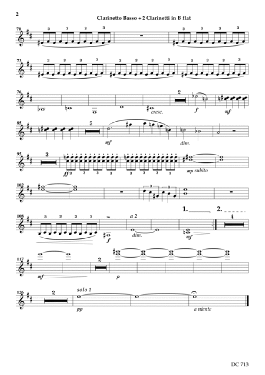 26B: Impressions of Agecroft [set of parts] Large Ensemble scores gallery preview page 6