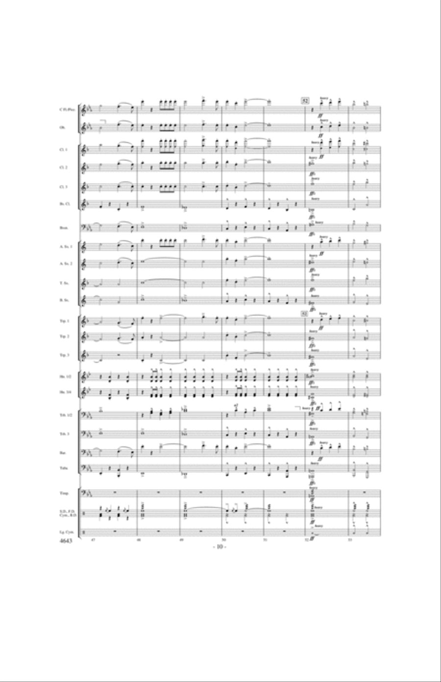 National Emblem National Emblem Concert Band scores gallery preview page 9
