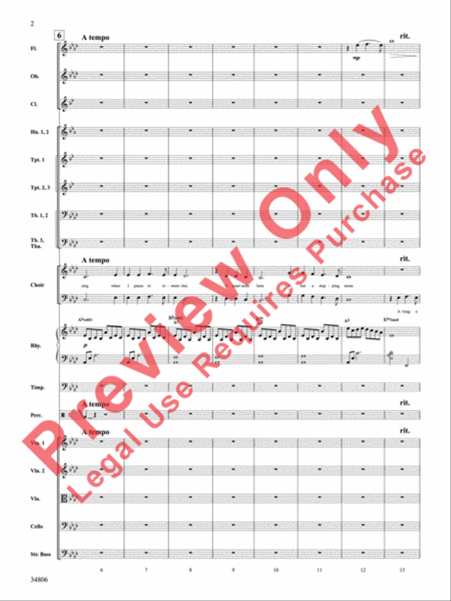 Until Then Choir scores gallery preview page 3