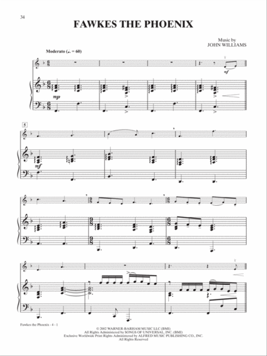Harry Potter Instrumental Solos for Strings String Orchestra scores gallery preview page 4