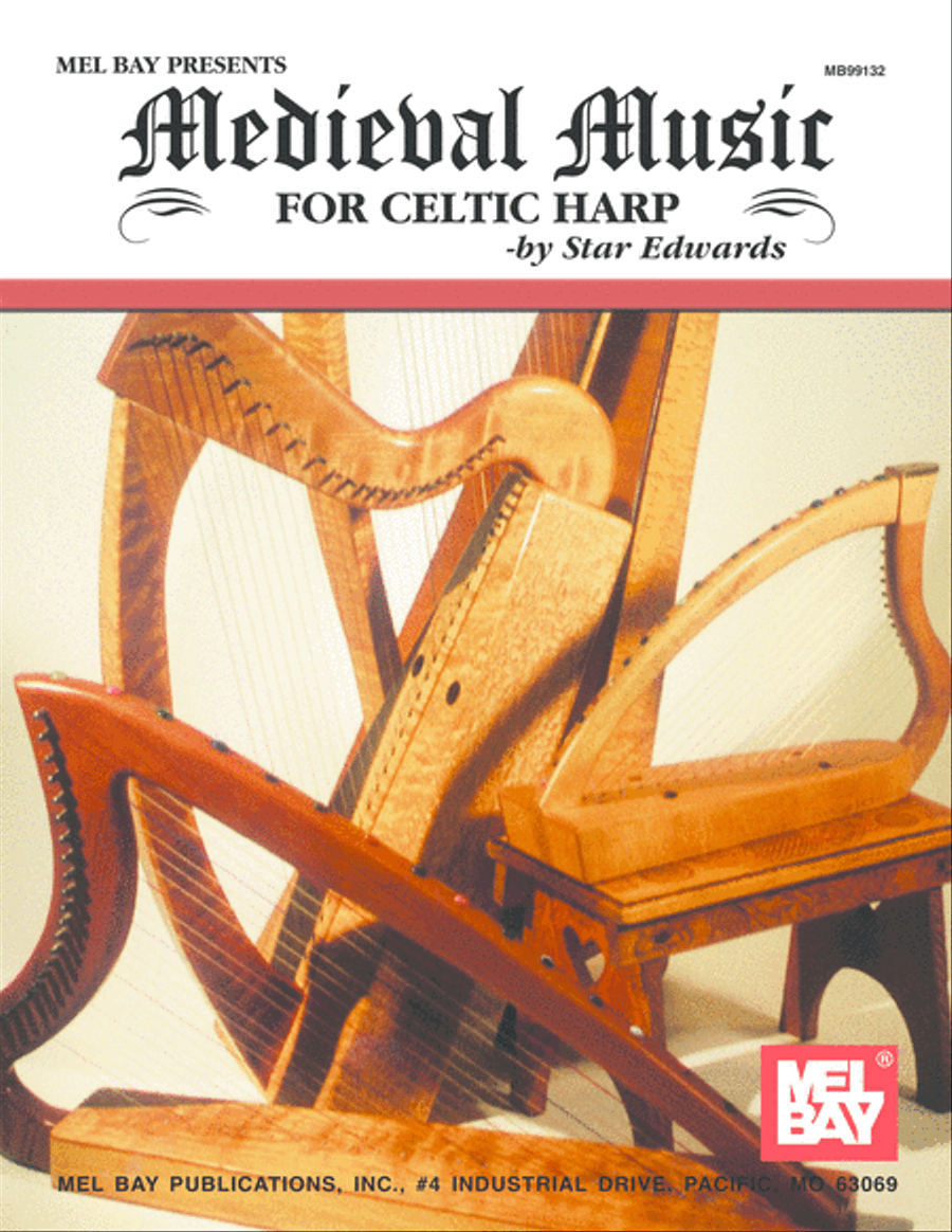 Medieval Music for Celtic Harp Pedal Harp scores gallery preview page 1