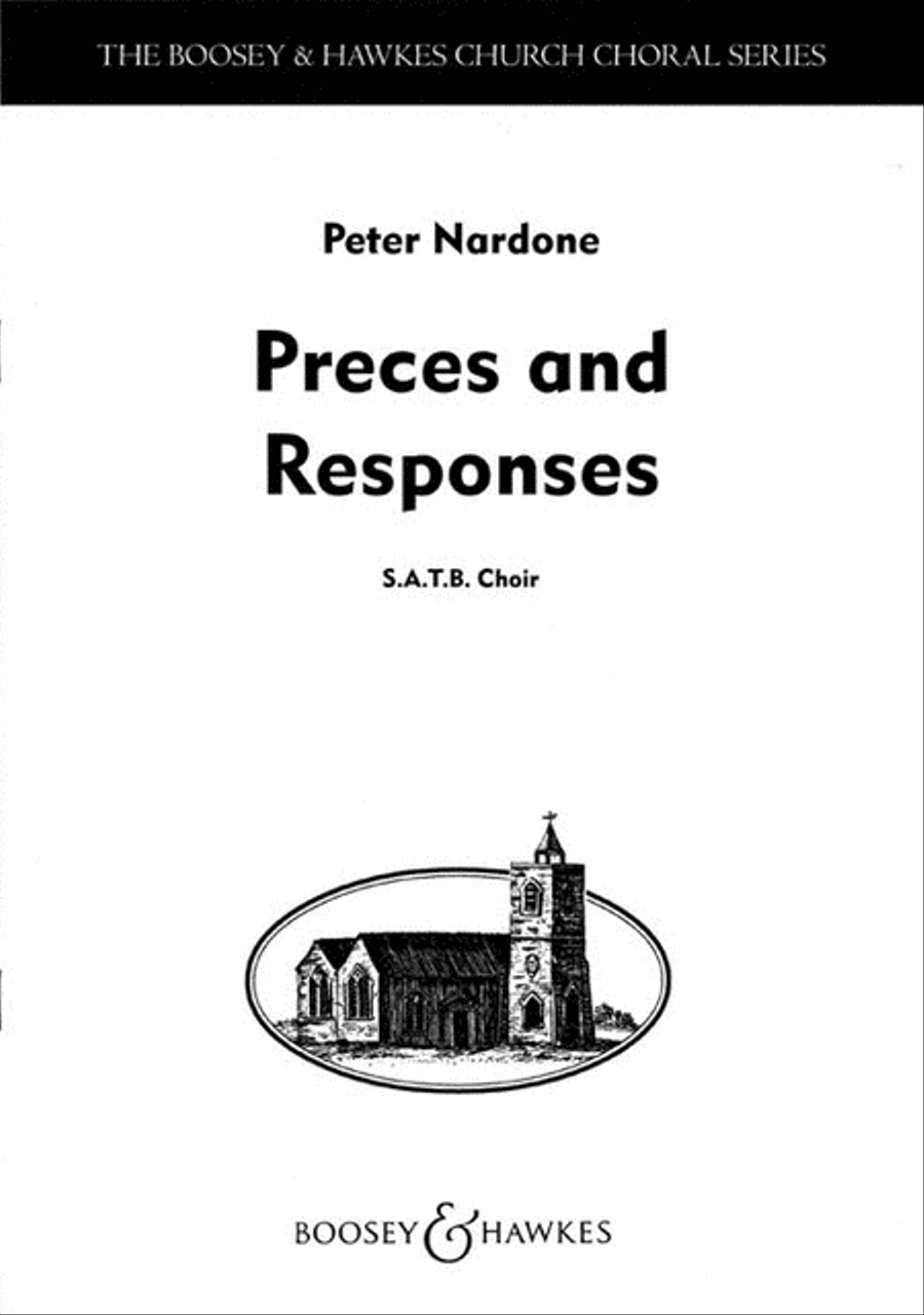 Preces and Responses Preces and Responses 4-Part scores gallery preview page 1