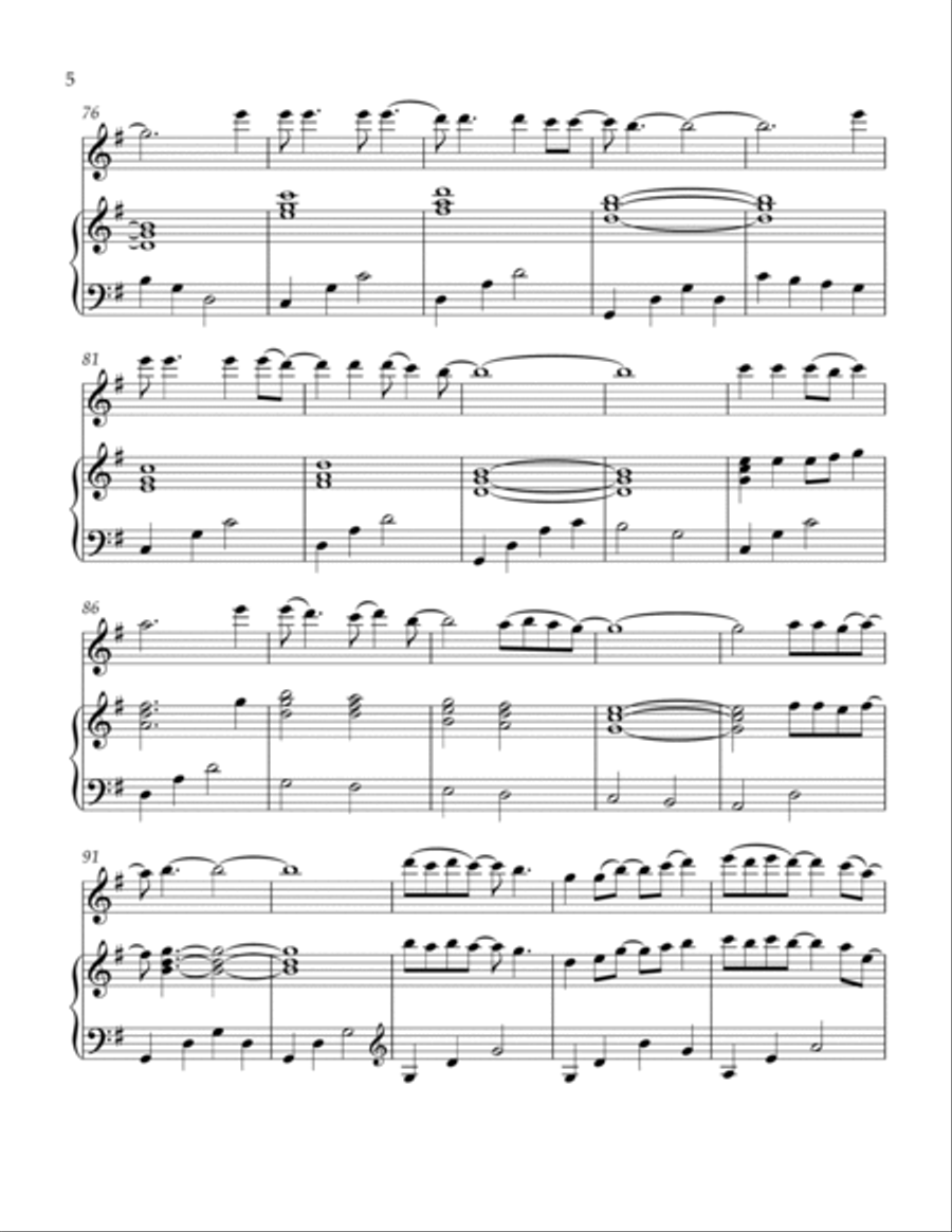 I'm Sorry Flute Solo scores gallery preview page 6