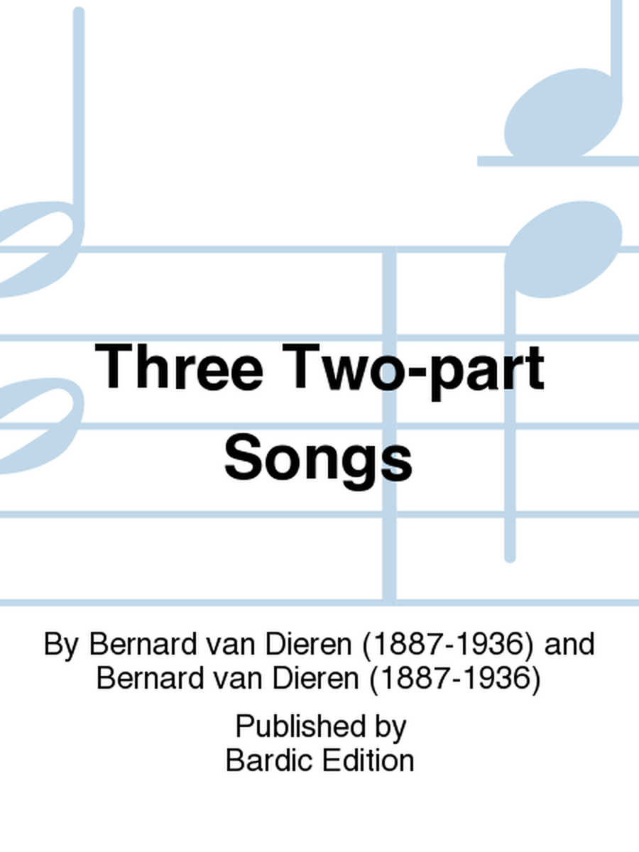 Three Two-Part Songs