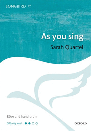 Book cover for As you sing