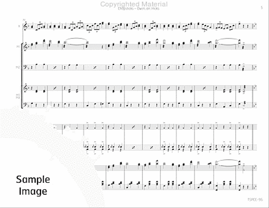 Chopsticks Percussion Ensemble scores gallery preview page 10