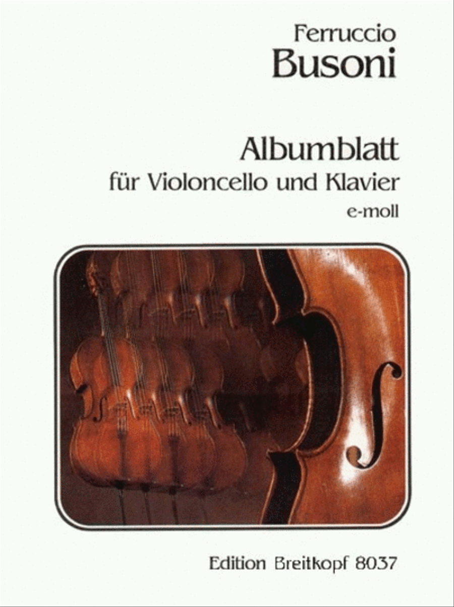 Album Leaf in E minor K 272 Piano Accompaniment scores gallery preview page 1