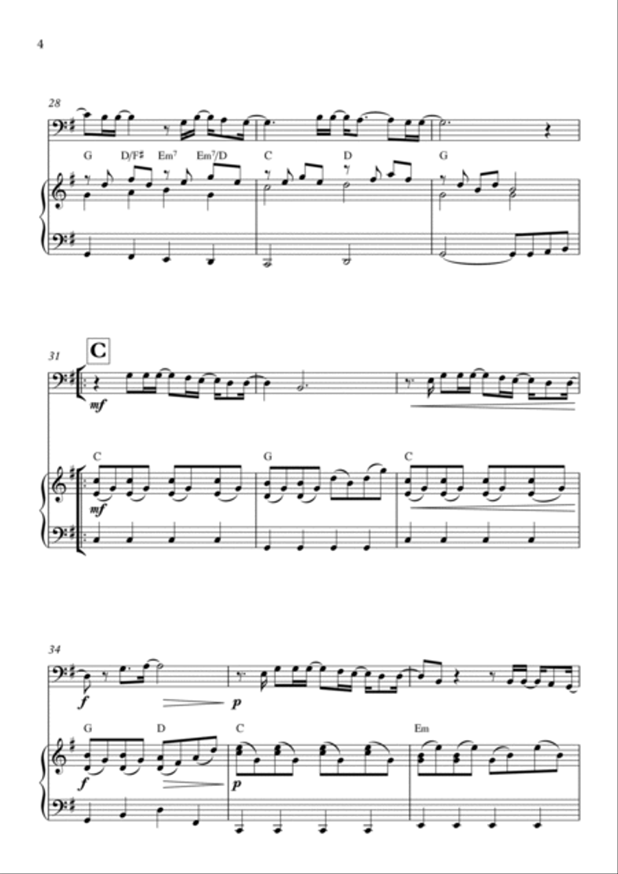 Goodness Of God Chamber Music scores gallery preview page 4