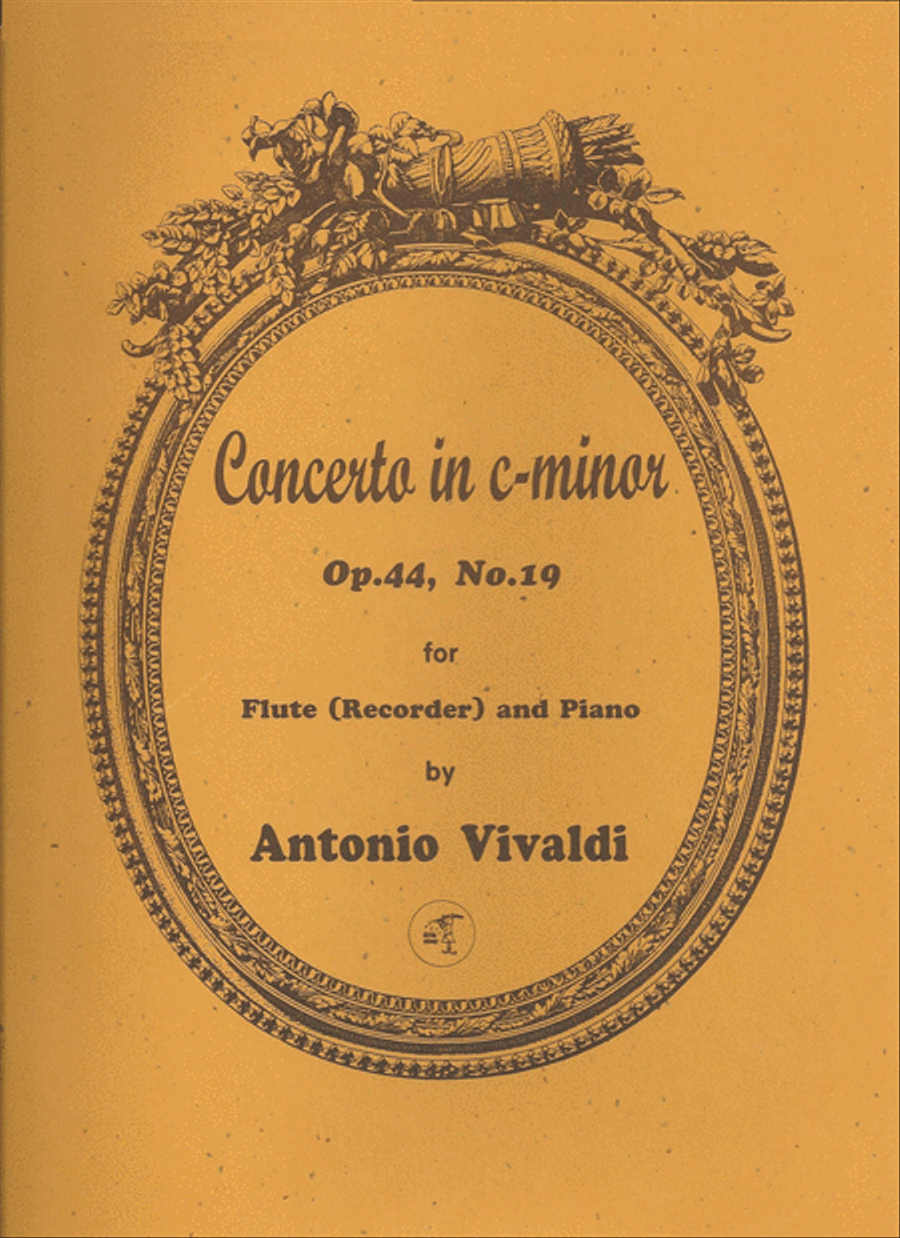 Concerto in c minor Op 44 No 19 Flute Solo scores gallery preview page 1