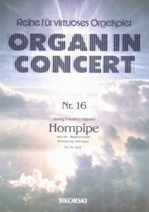 Hornpipe Aus Der “wassermusik” Fur Elektronische Orgel