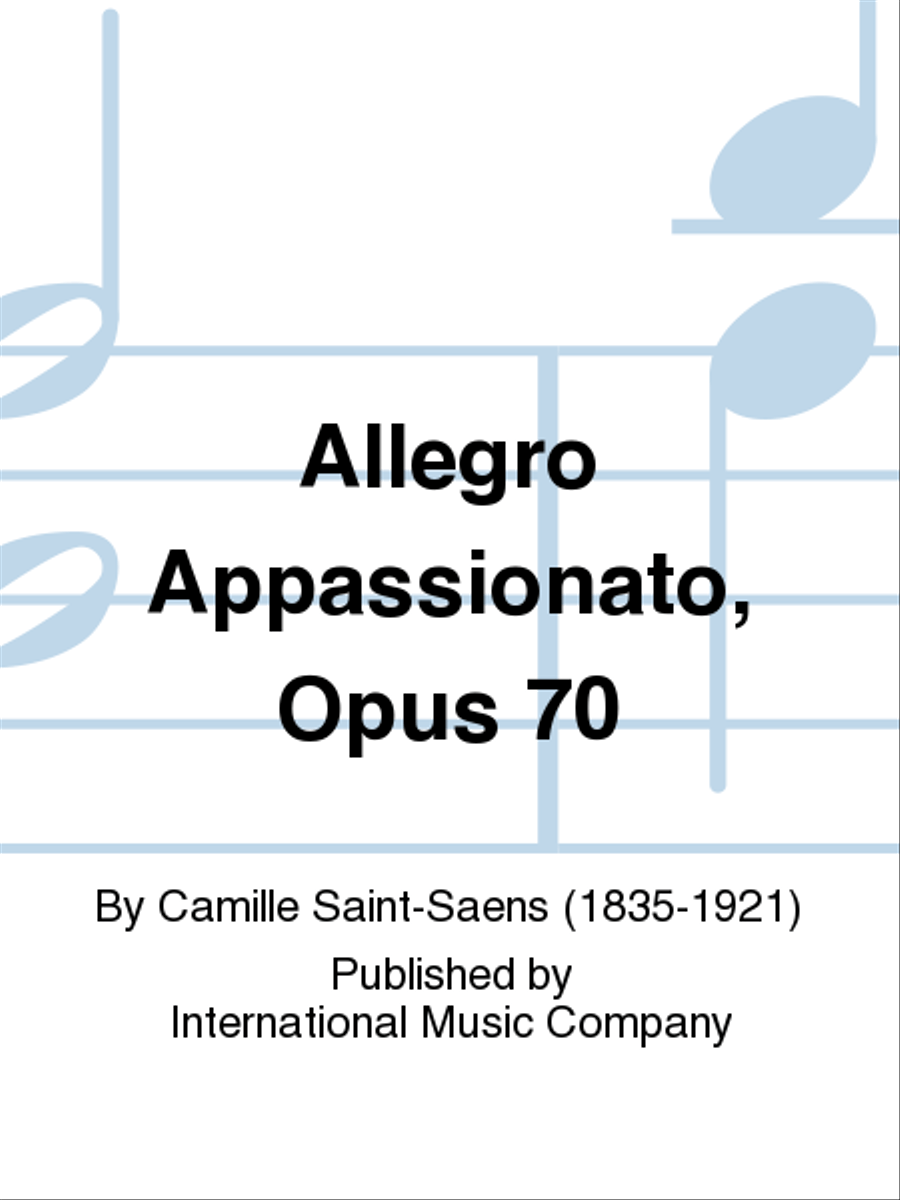 Allegro Appassionato, Opus 70 Piano Solo scores gallery preview page 1