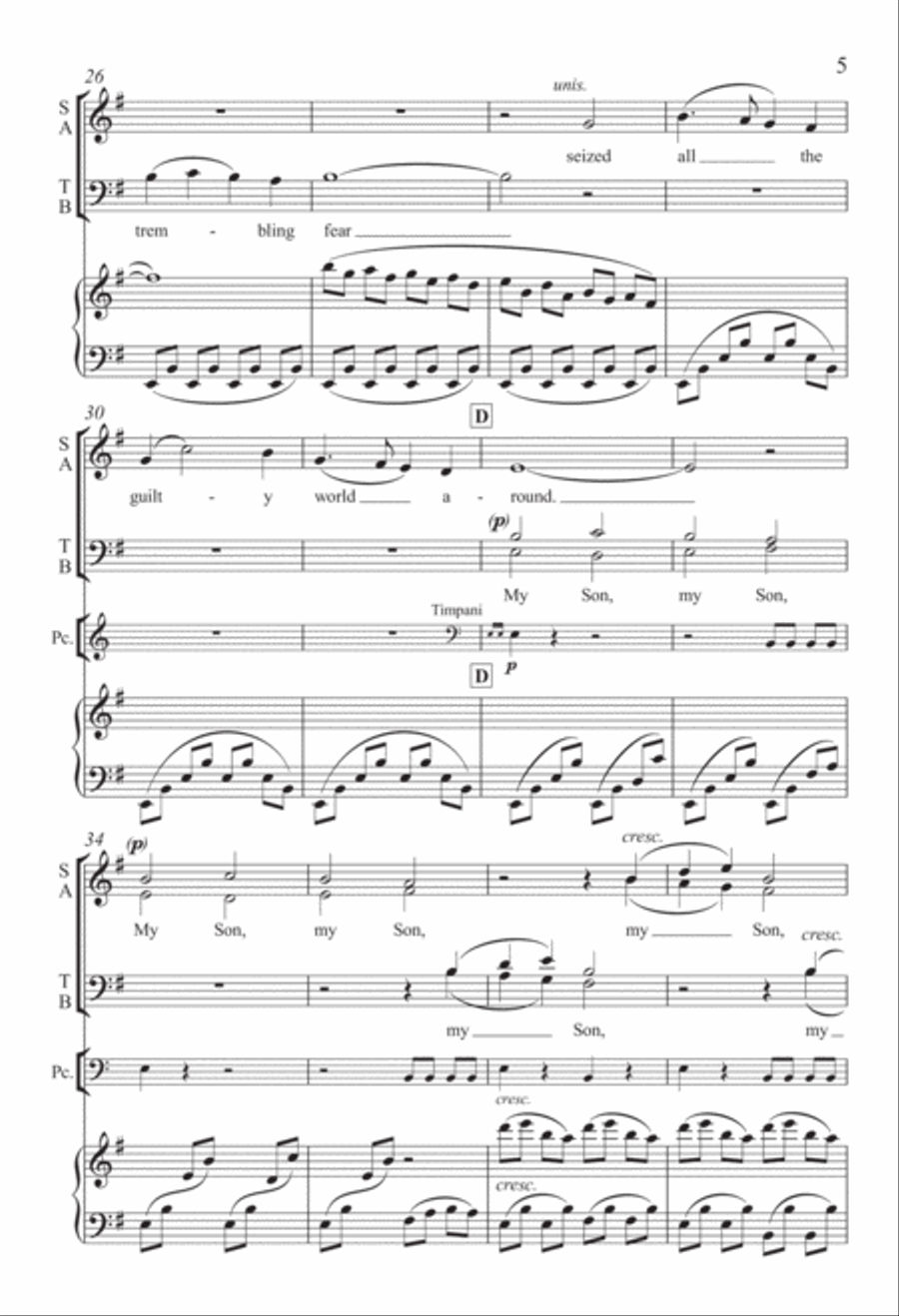 When Jesus Wept 4-Part scores gallery preview page 4