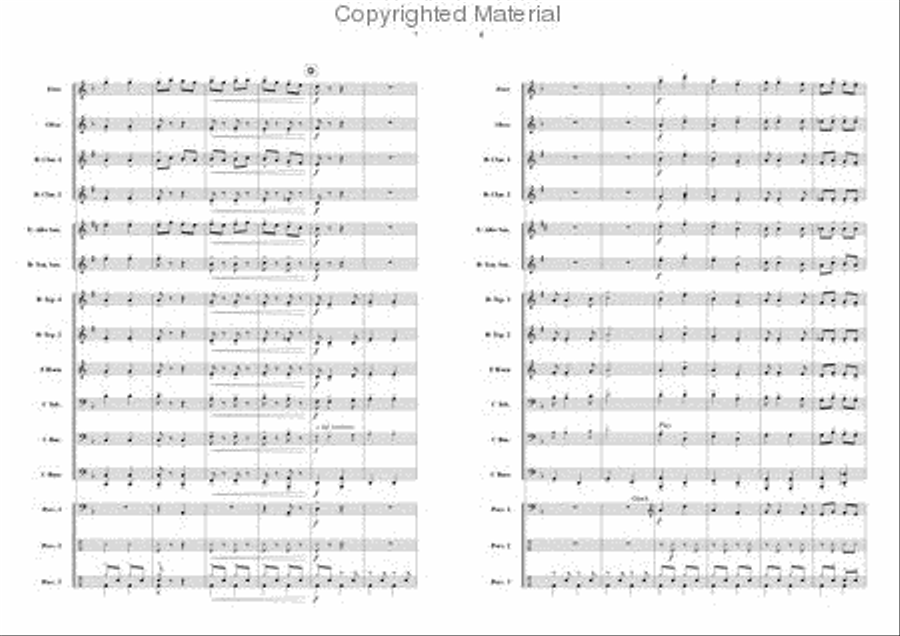 Hungarian Goulash Concert Band scores gallery preview page 4
