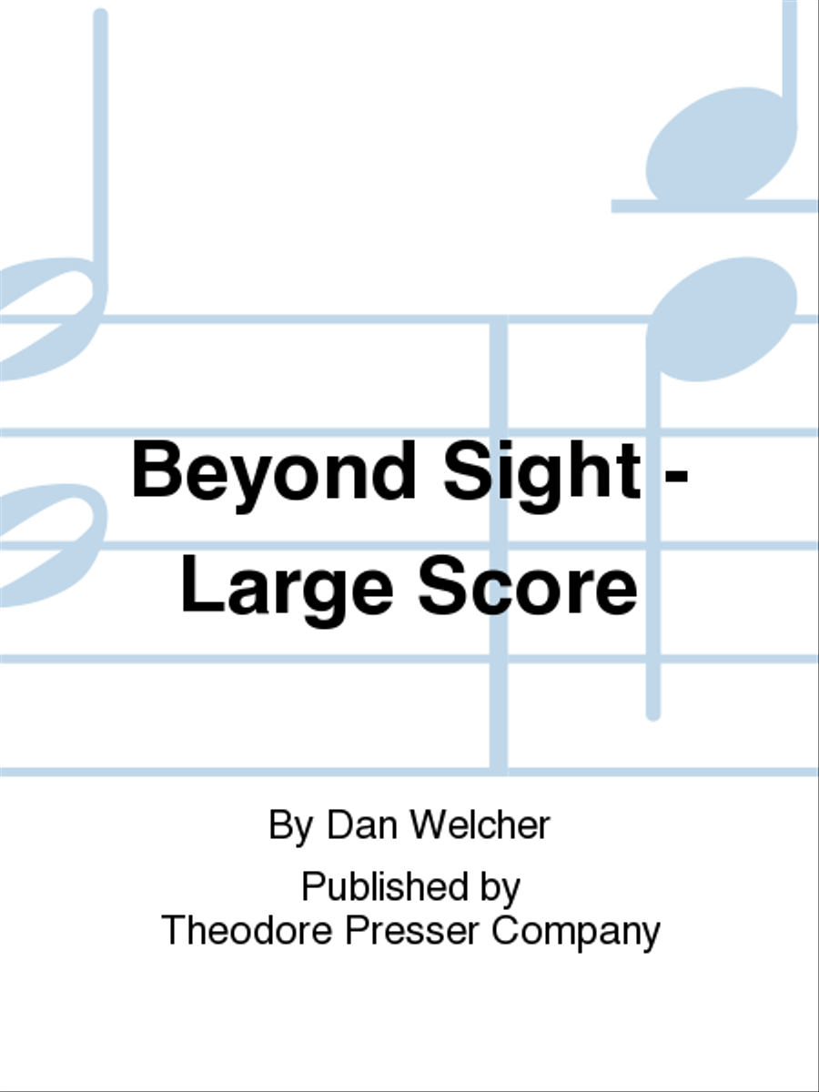 Book cover for Beyond Sight