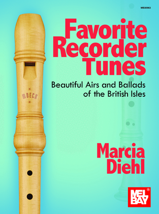 Book cover for Favorite Recorder Tunes - Beautiful Airs and Ballads of the British Isles