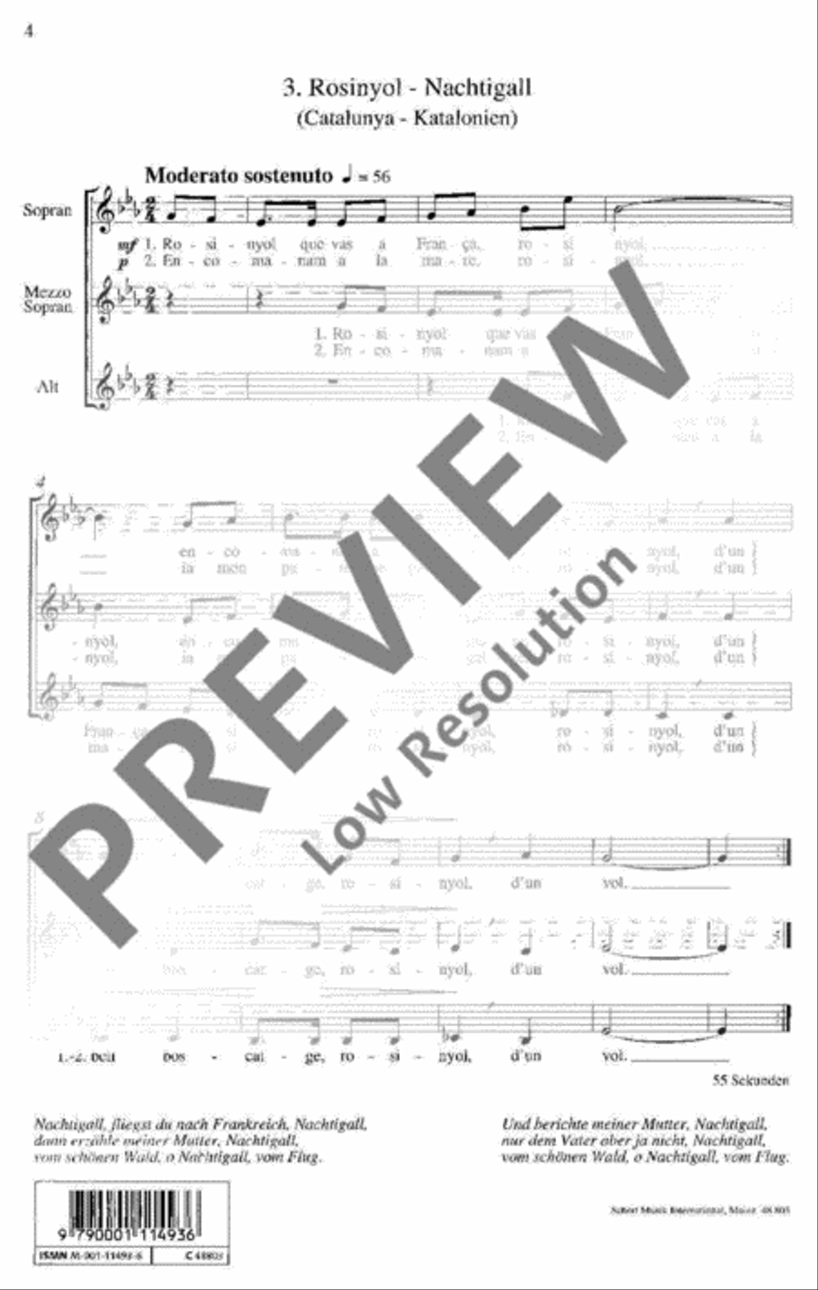 Spanische Suite SSA scores gallery preview page 5