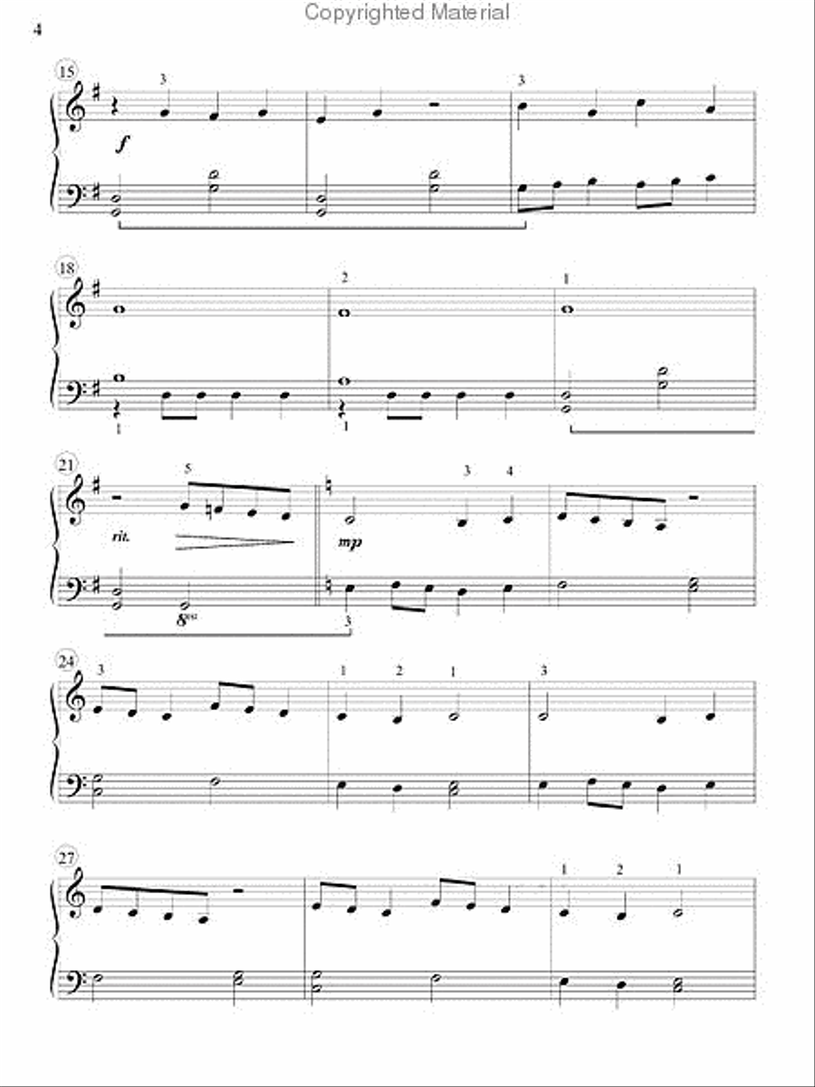 Bless the Lord Piano Solo scores gallery preview page 3