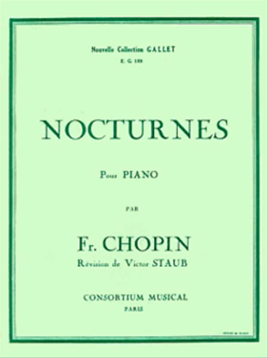 Nocturnes Nocturnes Piano Solo scores gallery preview page 1