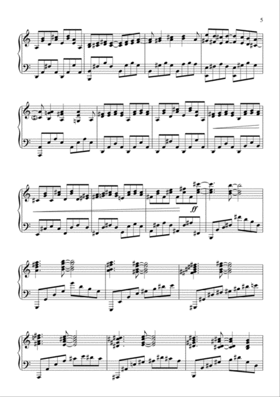 Shifting Tones Piano Solo scores gallery preview page 5