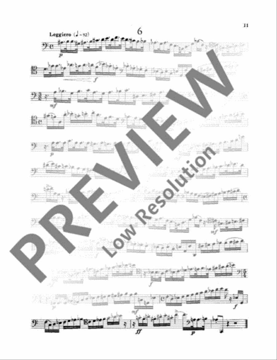 15 Studies 15 Studies Bassoon Solo scores gallery preview page 12