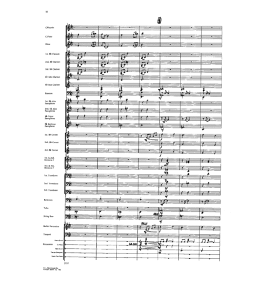 Declaration, Ballade & Finale Concert Band scores gallery preview page 9