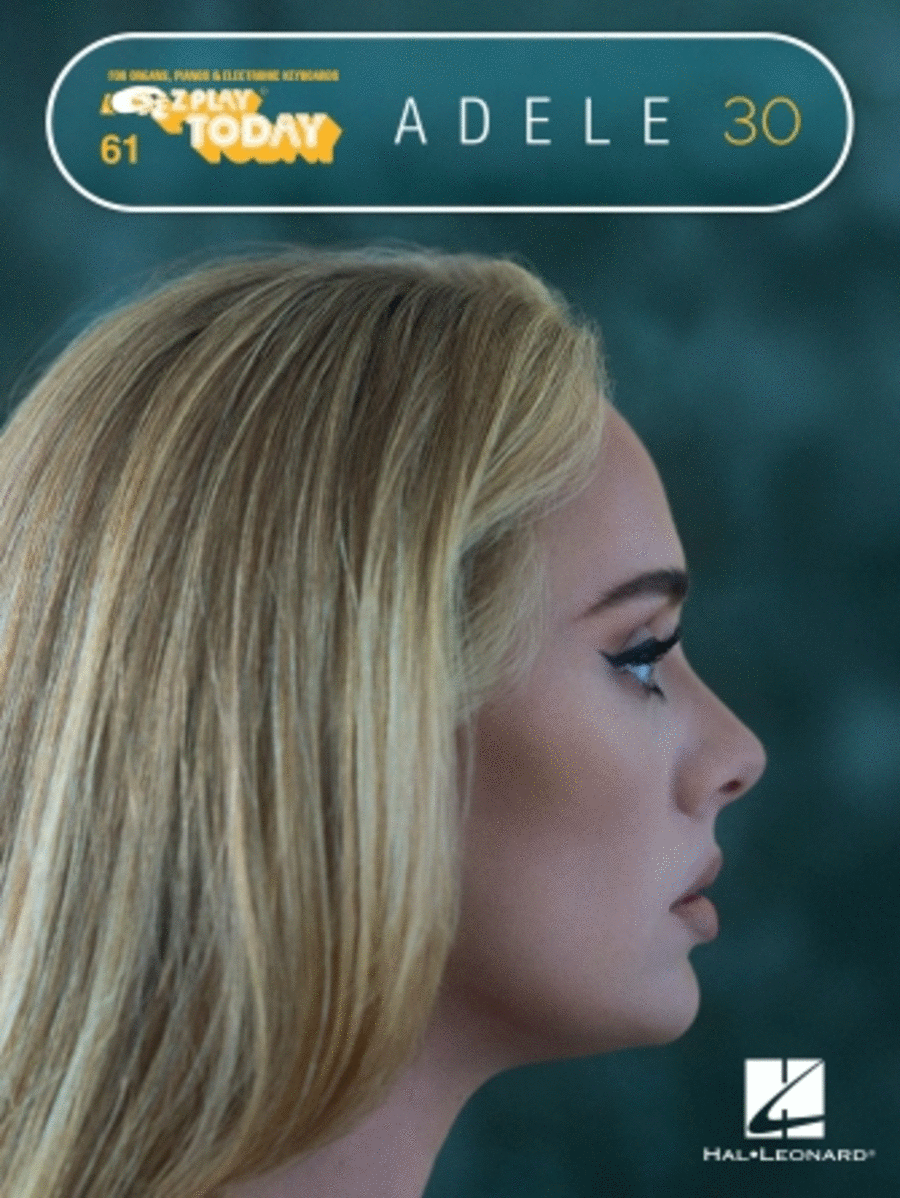 Adele – 30 Electronic Keyboard scores gallery preview page 1