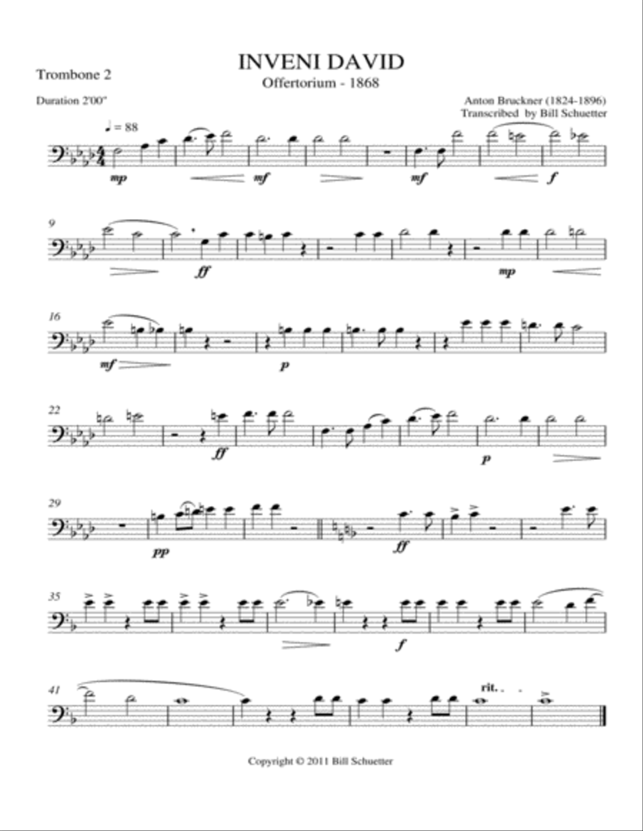 Inveni David Trombone scores gallery preview page 5