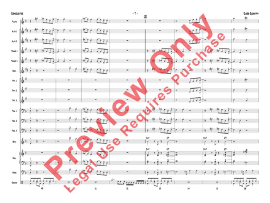 Zero Gravity Jazz Ensemble scores gallery preview page 10
