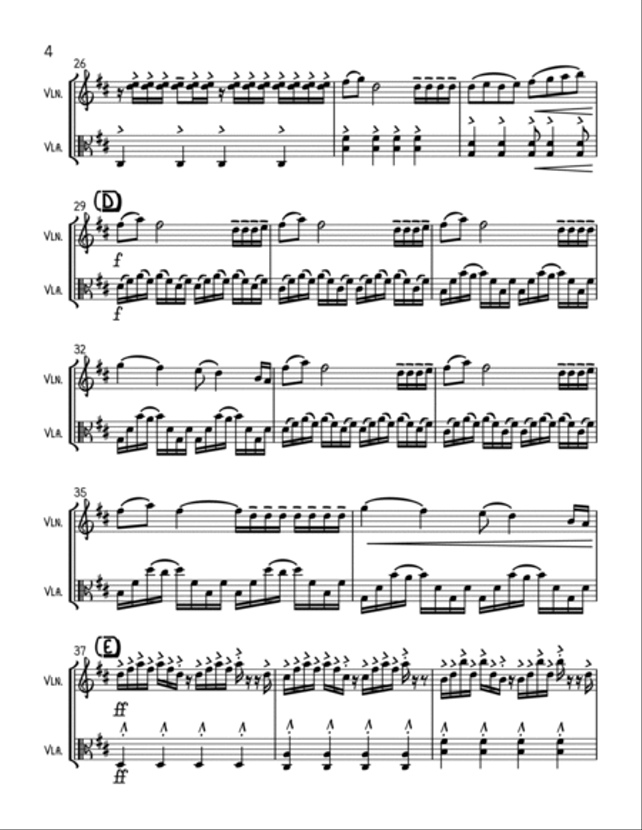 Secrets String Duet scores gallery preview page 4