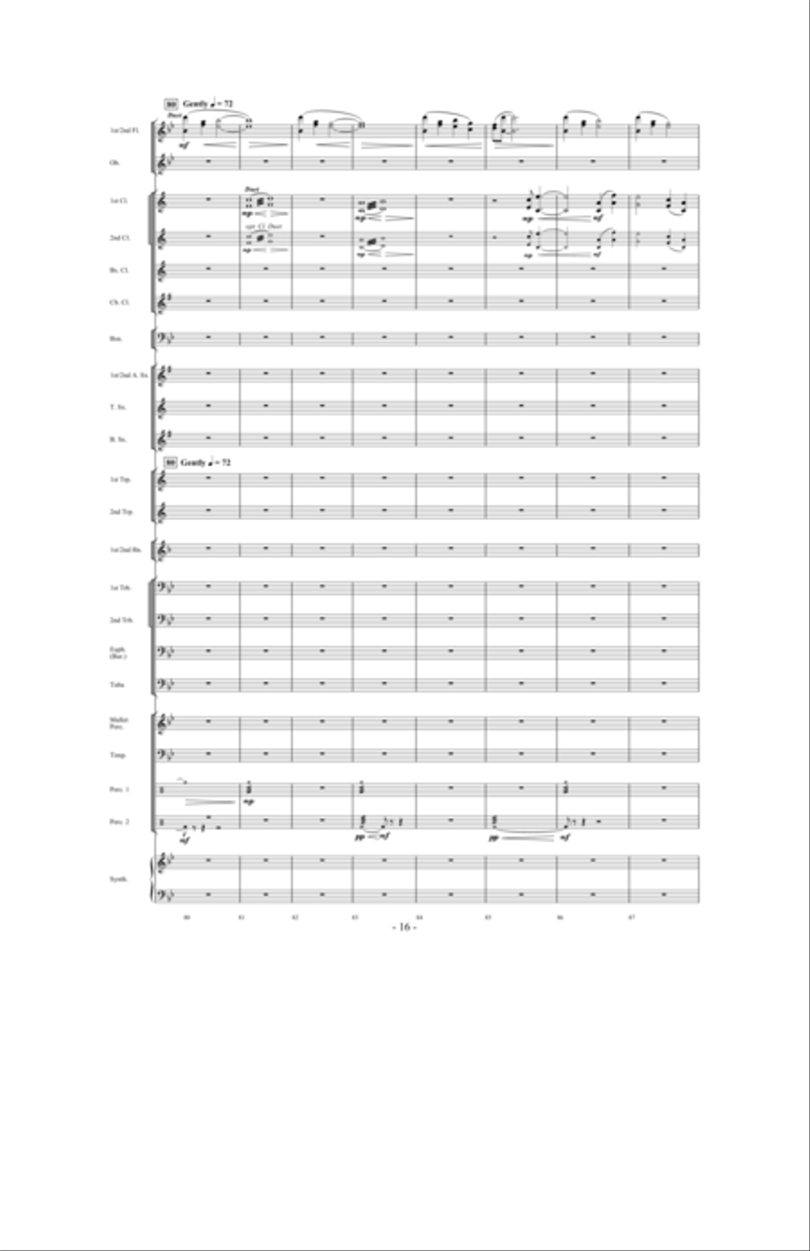 Earhart Earhart Concert Band scores gallery preview page 15