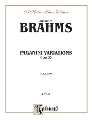 Book cover for Paganini Variations (Complete)