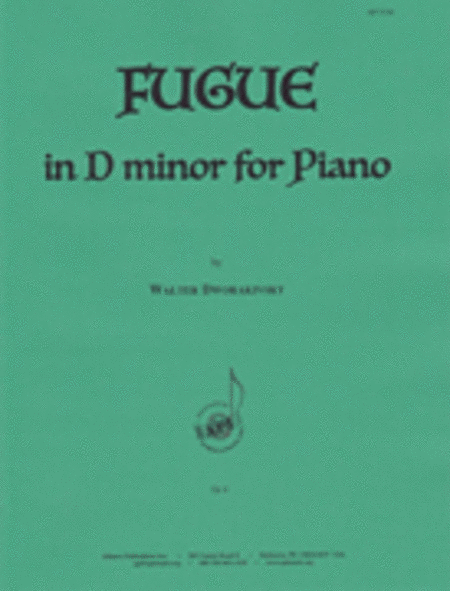 Fugue in D Minor for Piano