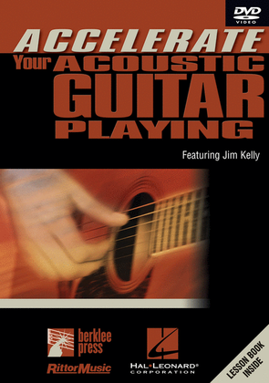 Book cover for Accelerate Your Acoustic Guitar Playing