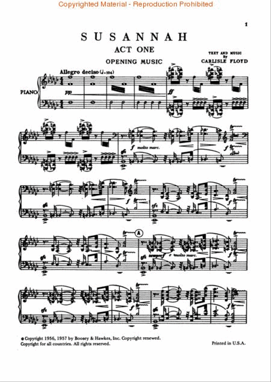 Susannah Susannah Choir scores gallery preview page 2