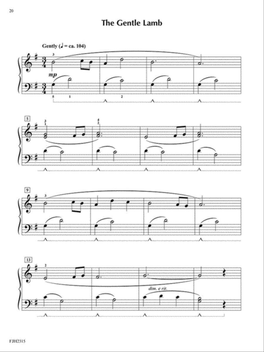 At the Zoo, Book 2 Easy Piano scores gallery preview page 4
