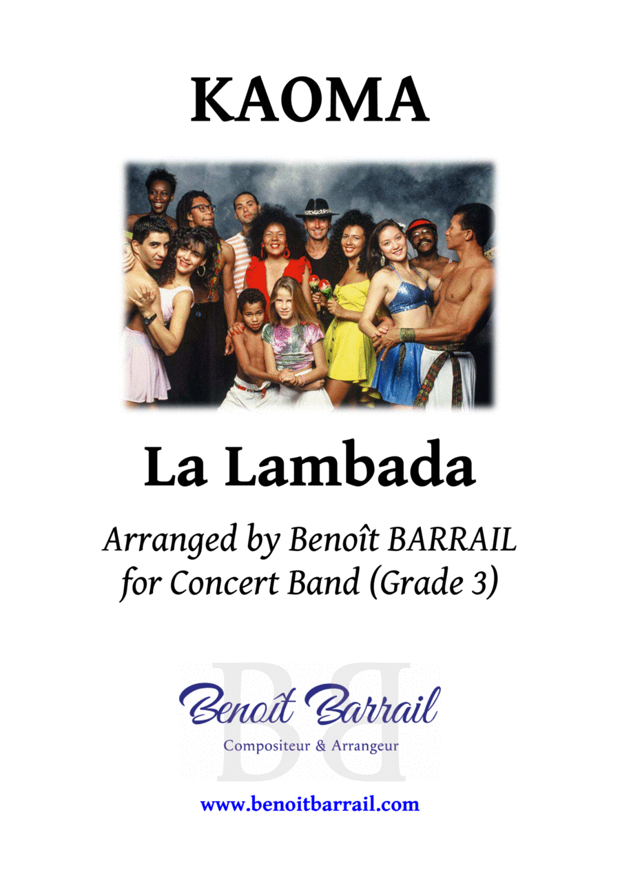 Chorando Se Foi (lambada) Concert Band scores gallery preview page 1