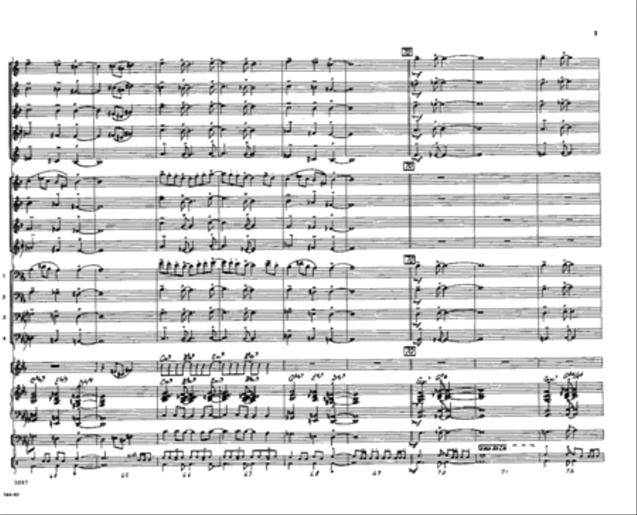 Rosewood Jazz Ensemble scores gallery preview page 10