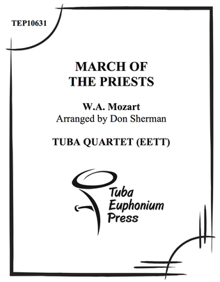 Book cover for March of the Priests