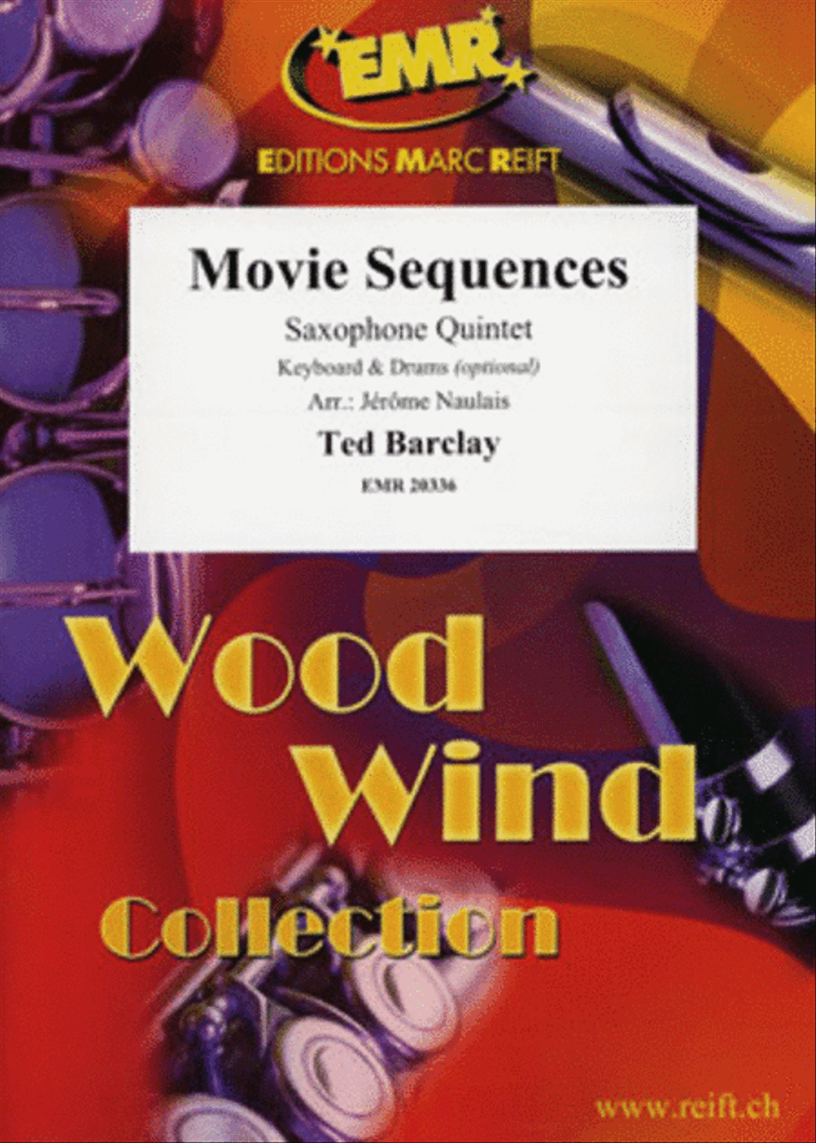 Movie Sequences Saxophone Quintet scores gallery preview page 1
