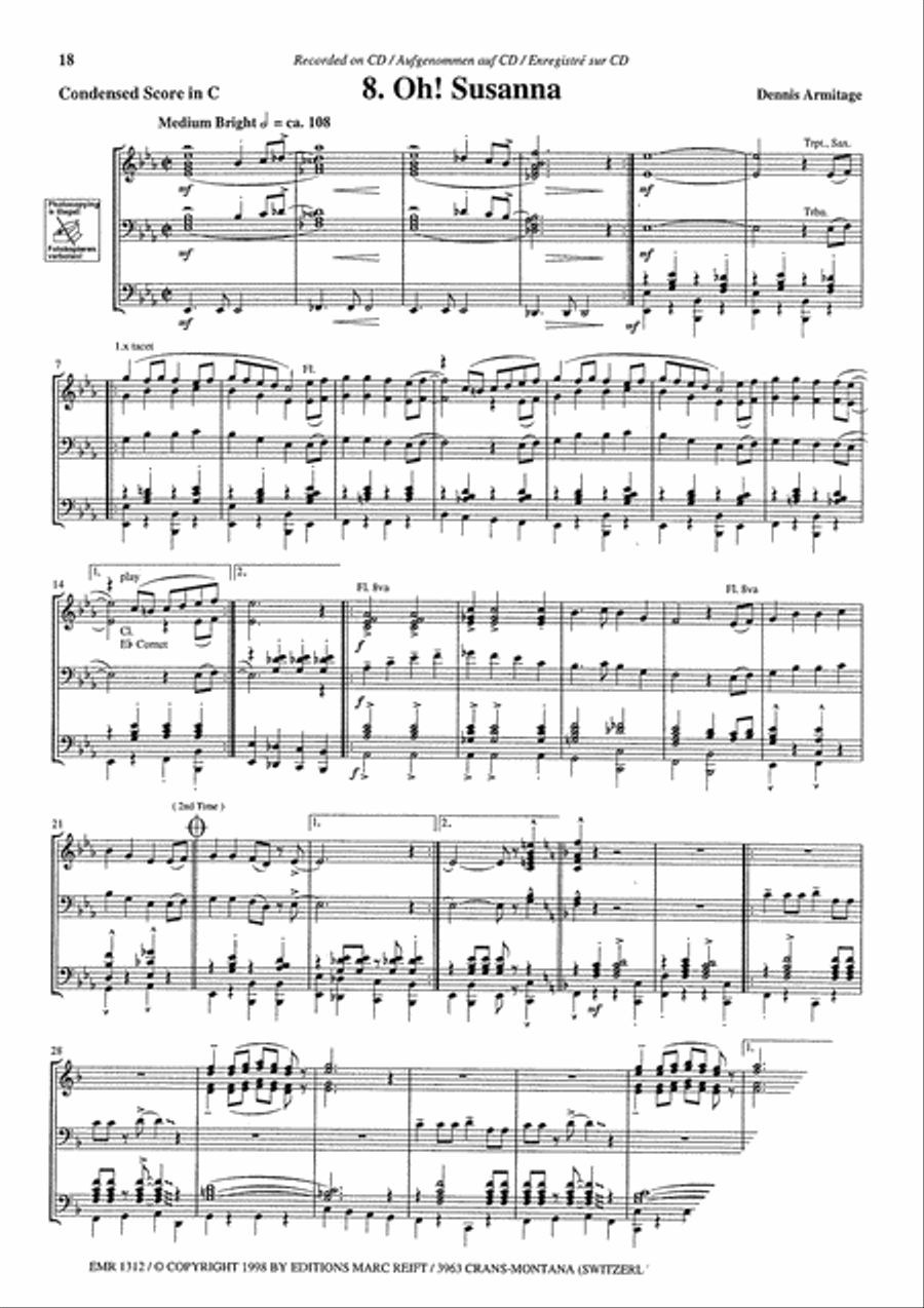 Swing Time Swing Time Concert Band scores gallery preview page 10