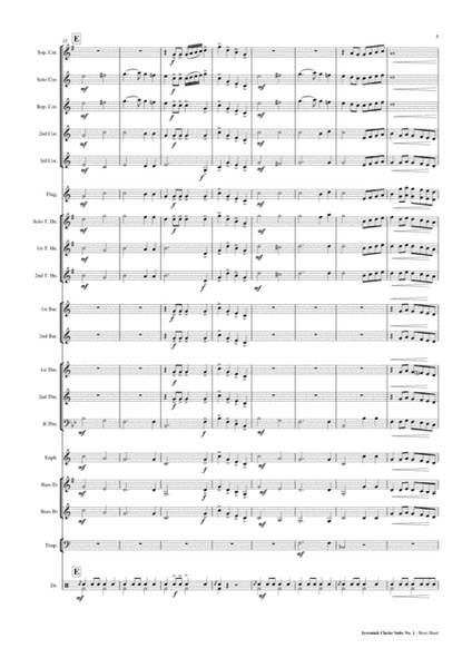 Jeremiah Clarke Suite No. 1 - Brass Band Score and Parts PDF image number null