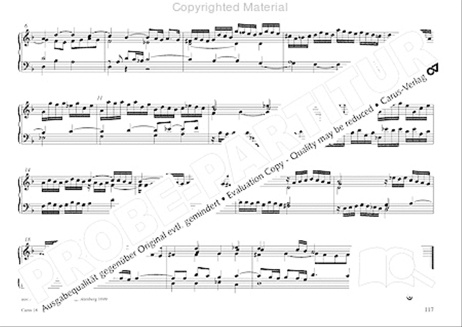 Organo pleno. Orgelstucke zum Ein- und Auszug Organ Solo scores gallery preview page 125